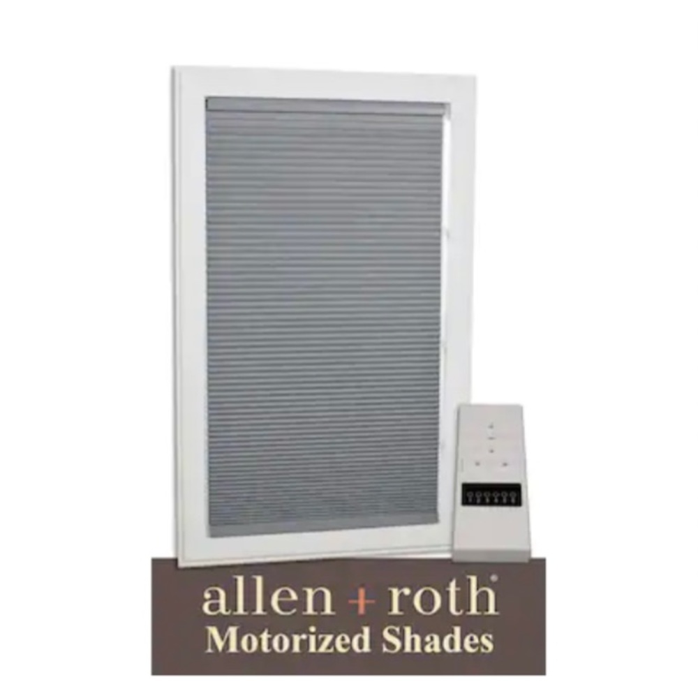Allen + Roth motorized blinds 31 x 72